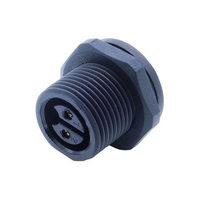 لوحة الصعود المقبس M20 2-4 دبوس نوع المسمار المقاوم للماء LED IP67 الموصلات
