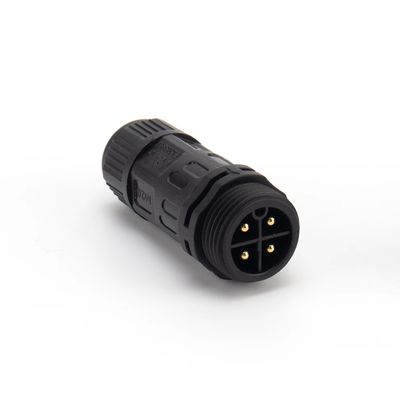 برغي كهربائي موصل طاقة مقاوم للماء 2 دبوس M20 20A ذكر أنثى