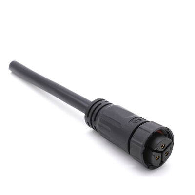 الصين المصنع PVC نايلون IP68 الموصلات المقاومة للماء M20 3+3 3+2 النواة الضوء الأخضر