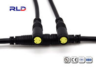 Ebike LCD IP65 للماء التوصيل الكهربائي موصلات الفرامل 2 3 4 5 دبوس اللون الأسود M8